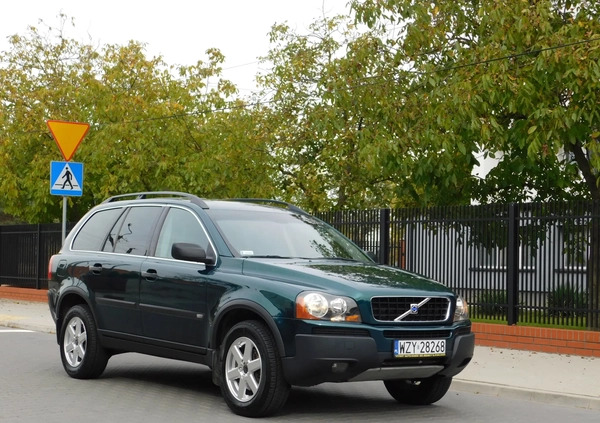 Volvo XC 90 cena 36980 przebieg: 245000, rok produkcji 2003 z Września małe 326